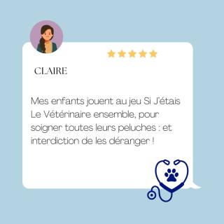 Merci pour tous vos super avis ! Nous sommes ravis de lire que vos enfants (et vous aussi) apprécient les jeux Amulette. #amulette #jeuximitation #madeinfrance #jeuxenfants #éveil #imagination #jeupédagogique #vétérinaire #imitation #jeuvétérinaire #jeuécole #apprentissageludique #kids #avisclient