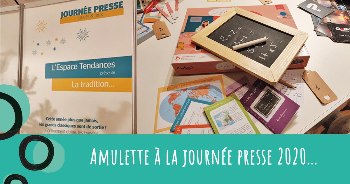 Amulette journée presse