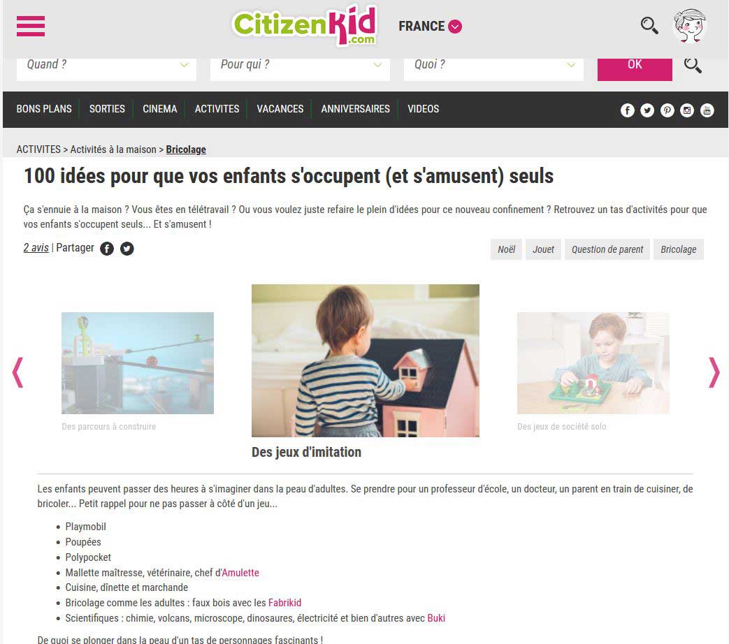 Article CitizenKids