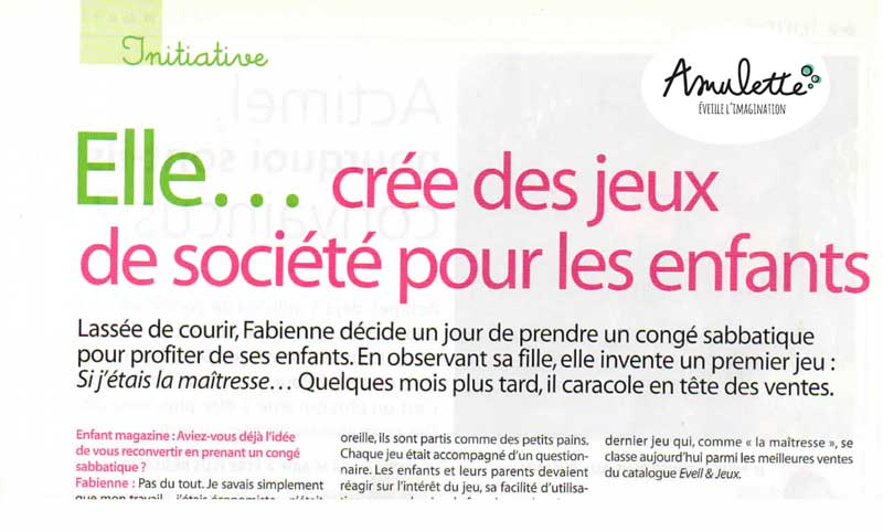 Enfant magazine 1