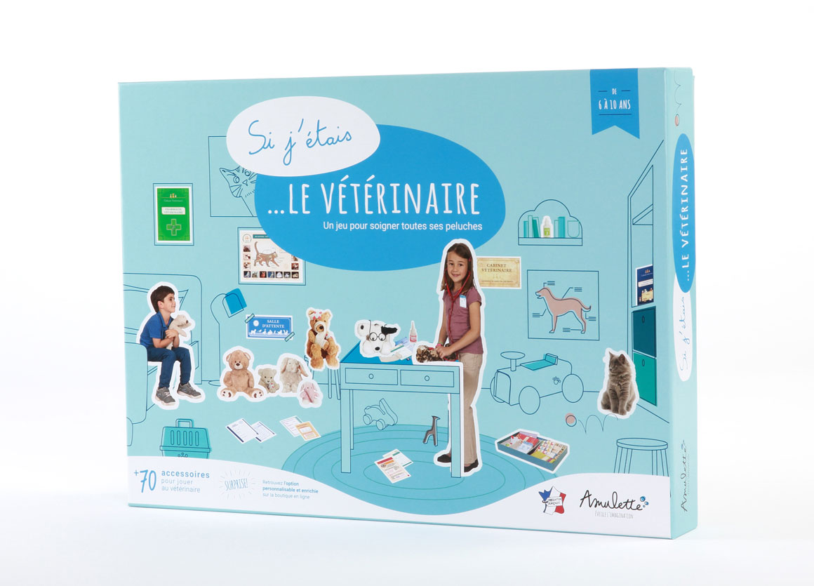 Si j'étais le vétérinaire, un jeu made in France pour jouer au vétérinaire