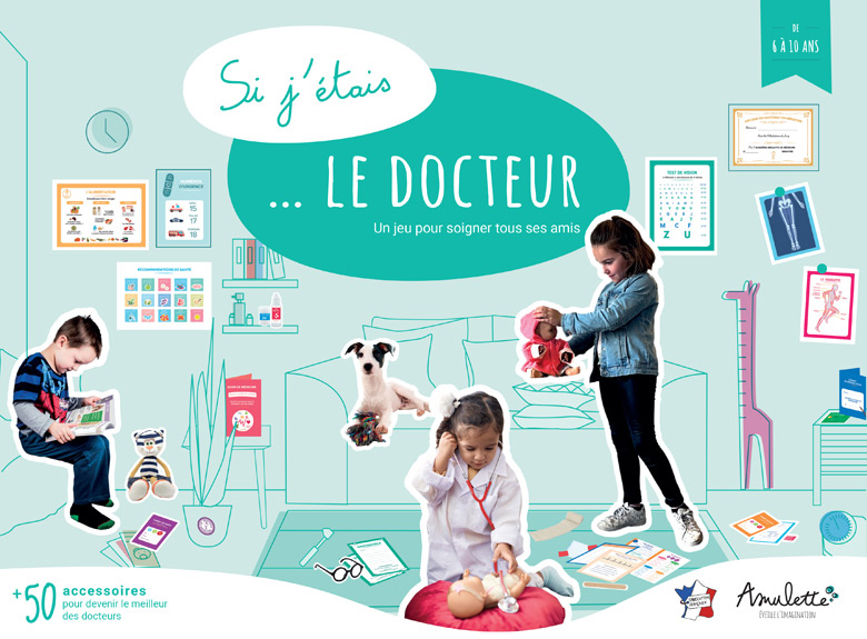 Si j'étais le docteur - Un jeu pour les 6-10 ans pour jouer au docteur