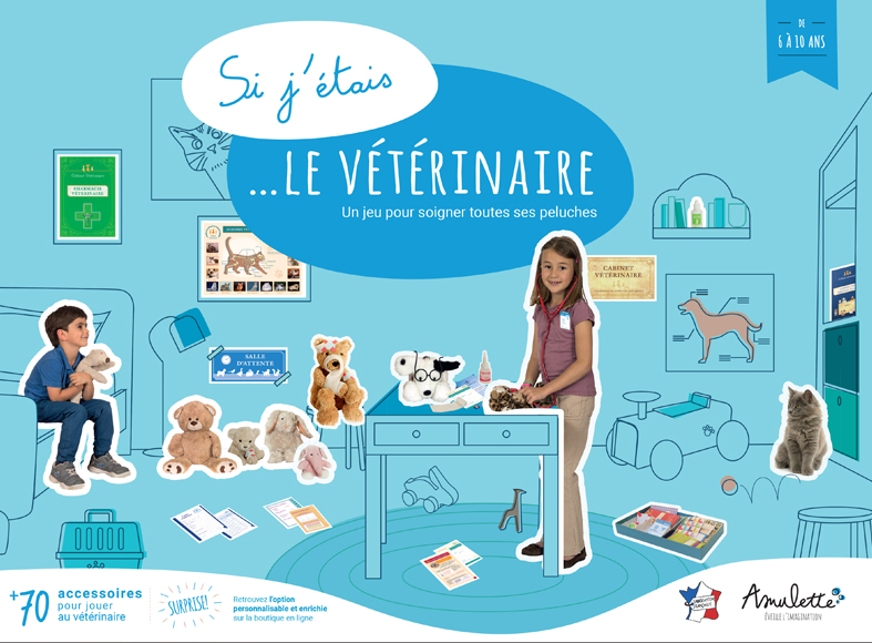 Si j'étais le vétérinaire, un jeu made in France pour jouer au vétérinaire